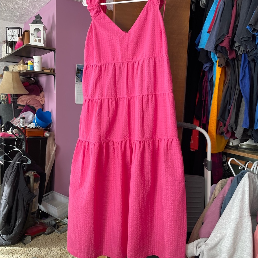 Old Navy Women’s Sleeveless‎ Pink Dress Large
